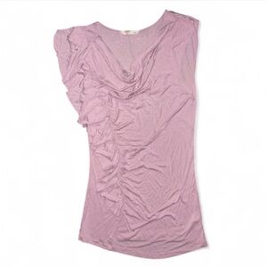 Vintage Old Navy Mauve Asymmetrical Blouse